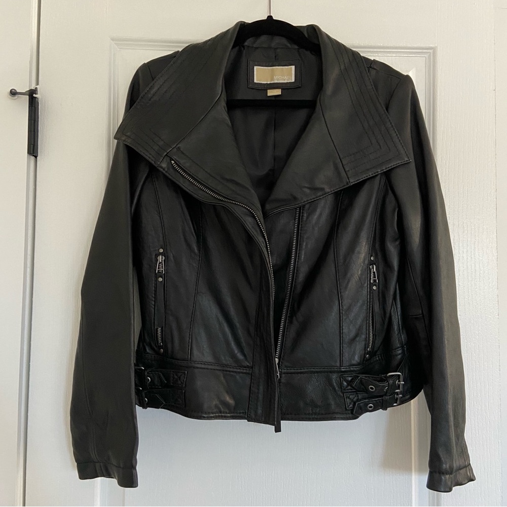 Michael Kors Leather Jacket